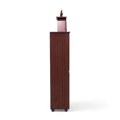 S.p.c. wood double door pooja