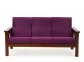 Babu wooden sofa set (3x3)