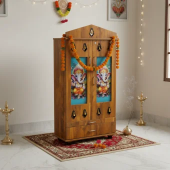 Srvf 4x21/2 frame door pooja stand