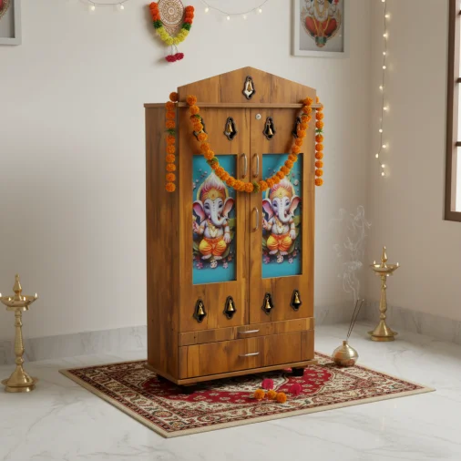Srvf 4x21/2 frame door pooja stand