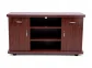 Srvf led 4"ft 2 door 2 drawer glass