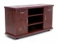 Srvf led 4"ft 2 door 2 drawer glass