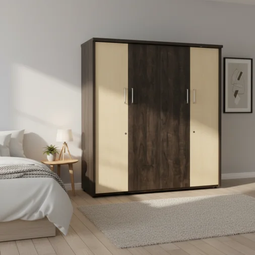 Vin Wr006 Wardrobe 4 Door Wd