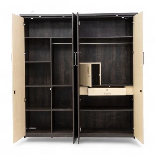 Vin Wr006 Wardrobe 4 Door Wd