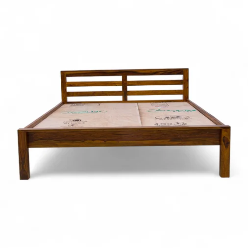 Bd-swastik wooden cot(1.5m)