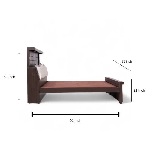 Chocolate box cot 6 1/4x6