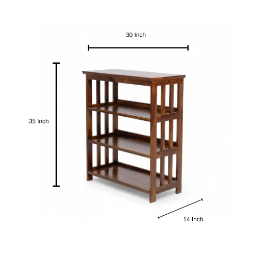 Shoe rack open