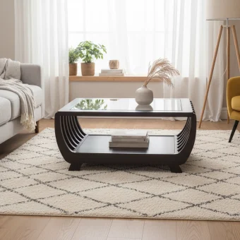 Colombia wood sofa (centre table)