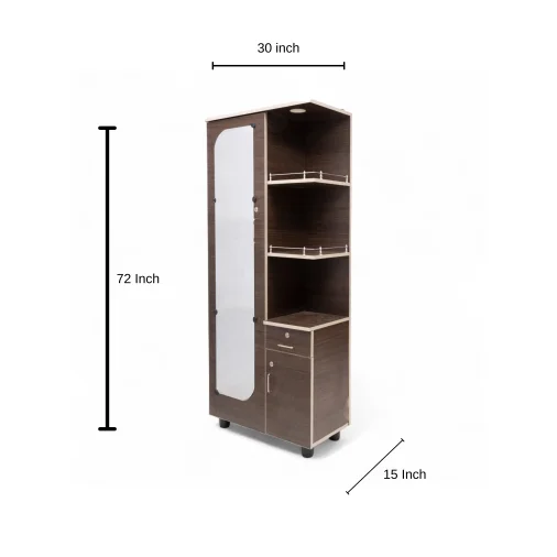 Cuppboard with dressing table