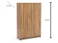 Gjc 4x2.5 book shelf