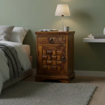 Kw bed side 2 draw