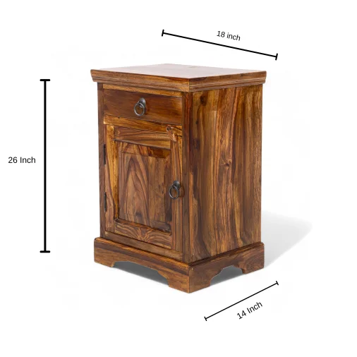 Kw bed side 2 draw