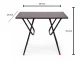 Ardf folding table 3x1 1/2