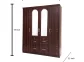 P.p 2015 wardrobe 4door