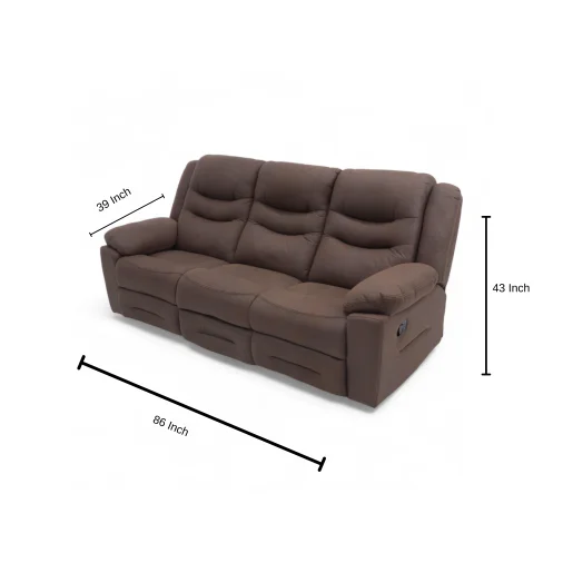 Aster recliner 3 seater sofa