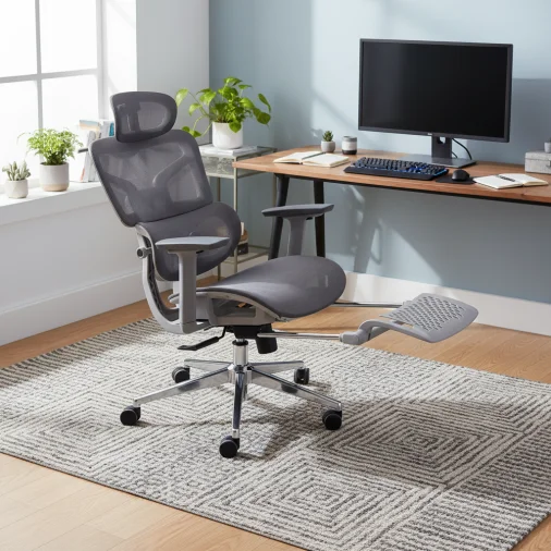 Revolving chair 1618 grey