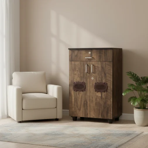 S.k.t 3x2 wooden shoe rack