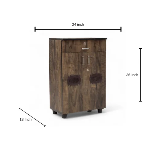 S.k.t 3x2 wooden shoe rack